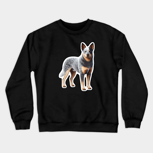 Australian Cattle Dog Crewneck Sweatshirt by millersye